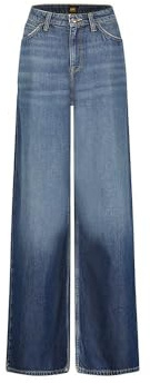 Lee Women's Stella A LINE Jeans, Shared Interest, 33/33