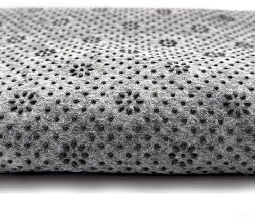 Rutschfestes Tufting-Tuch auf der Rückseite, Pflaumenblütenmuster, Vinyl-Gummi, Anti-Rutsch-Stoff, DIY-Teppich, Anti-Rutsch-Material, Tufting-Stoff