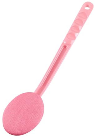 Generisch C Gel einseitig abnehmbare Rückenmassage-Badebürste mit langem, Rückenmassage-Badebürste Hell Pore Toner (Pink, One Size)