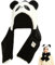 Cartoon Ohren Hut Bewegliche Ohrenkappe Ohren Bewegender Hut Panda Mütze mit Wackelohren Beweglichen Ohren Drücken der Tiermütze Machen die Ohren Bewegen Spielzeug Geburtstags Weihnachts Geschenk