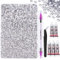 28000Pcs Resin Rhinestones with Tweezers for Crafting, Silver Clear Flatback Gems, Bedazzling Crystal with 5Pcs 3ml B7000 Jewelry Glue for DIY Crafts Clothing Tumblers Shoes Fabric Nail Art