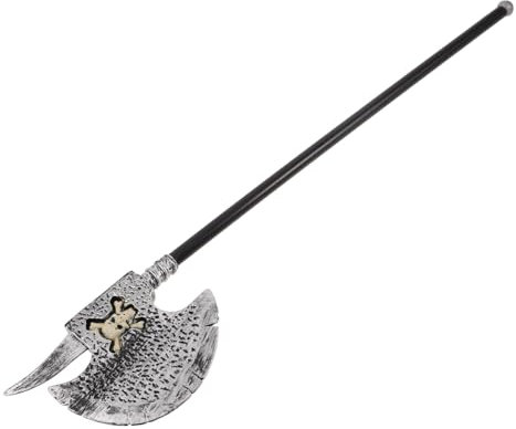 Homoyoyo Kunststoff Halloween Schädel Requisit Gruselige Cosplay Kostüm Zubehör Für Halloween Und Weihnachtsfeiern Für Schaurige Auftritte Und Party-Dekorationen