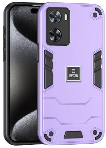 Coque arrière pour smartphone Compatible avec OnePlus Nord N20 SE Coque de protection intégrale de qualité militaire anti-chute en caoutchouc TPU et coque rigide en polycarbonate texturé mat Ensembles