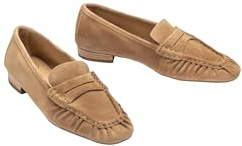 Unisa Balta Damenschuhe und Mokassins aus rauem Leder, Braun