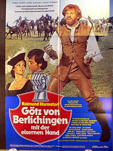 Götz von Berlichingen - Raimund Harmstorf - Filmposter A1 84x60cm gefaltet-G1