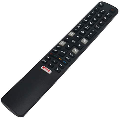 ALLIMITY Mando a Distancia Reemplazar Apto para Thomson TCL 4K TV 32DS520 40FD5406 40FD5416 32HD5506 F43S5916 IRC802N RC802N 32HTR5506 40HTR5406 H32S5916 43DP600 43DP640 49DP600 50DP600
