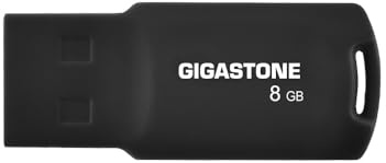 GIGASTONE V70 Clé USB 2.0 8 Go, Rétractable sans Capuchon Conception, Compatible avec Interface USB 2.0