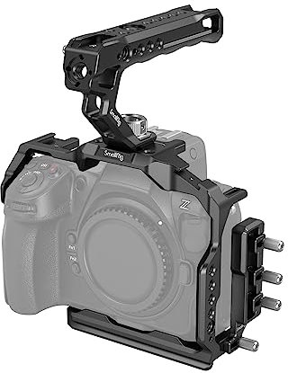 SMALLRIG Z8 Cage Kit para Nikon Z8, Aleación de Aluminio Z8 Jaula con Top Handle y Cable Clamp para HDMI - 3941