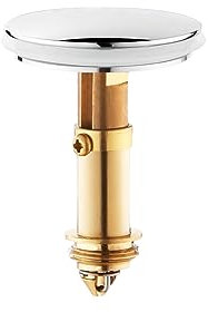 Qrity Pop Up Tapón de Fregadero 36mm, Tapón de Desagüe para Bañera, Filtro de Desagüe Latón, Tapón de Drenaje del Fregadero,Tapón de Fregadero, para Accesorios de Fregadero de Baño Cocina