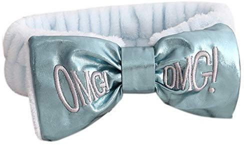 Stirnbänder, Frauen Verdicken Plüsch Winter Stirnband Omg Buchstaben Stickerei Kunstleder Bowknot Breite Haarband Gesicht Waschen Make-up Party