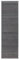 LEKE GO Alfombra de bambú Natural Antideslizante, Anti Manchas, Resistente a la Humedad, para Dormitorio, Cocina, Baño, Pasillo, Salón, de 60x200 cm (60x200 cm, Gris)