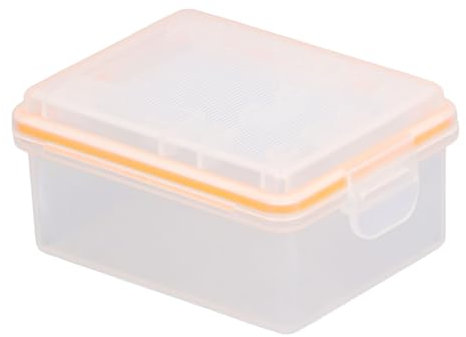 Camera Battery Memory Card Case, Holder Box with 3 Sturdy Snap Closures, Organizing Batteries and Memory Cards, for NP FZ100 Batteries for ILCE 9, A7R4, A7M4, A7RM4,A7M3, A9 Camera