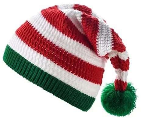 Yooghuge Weihnachtsstrickmütze Winddicht Dekor Für Erwachsene Und Kinder Weihnachtsmütze Für Urlaub Karneval Frauen Erwachsene