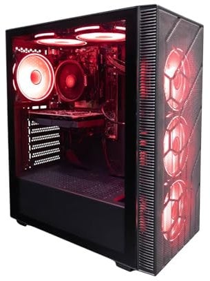 GTR Gaming PC | AMD Ryzen 5 5500 | NVIDIA RTX 3050 6GB | 16GB DDR4 RAM | 1TB NVMe SSD | 650W PSU | Windows 11 | ARGB Case | Wi-Fi