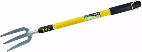 Heavy Duty Extendable Garden Fork Tool – Durable Gardening & Farming Hand Tool with Soft Grip Handle for Comfortable Use