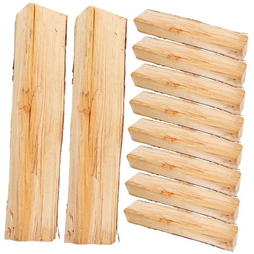 Hemobllo 10stücke Dekorative Logs Für Kamin Und Innenräume Faux Firewood Für Gemütliche Und Stilvolle Dekoration Bei Partys Und Zuhause