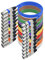 Kixolo 10 Pack XLR Cable 1m, Macho Hembra, Cable de micrófono XLR macho a hembra balanceado de 3 pines para micrófono, mezclador, altavoz, amplificador