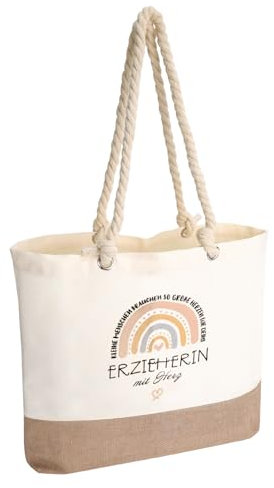 Kaempe Erzieherin Tasche, Erzieherin Geschenk, Abschiedsgeschenk Erzieherin, Abschiedsgeschenk Kindergarten, Dankeschön Geschenke