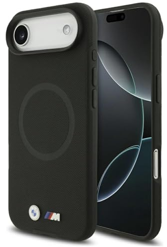 CG MOBILE BMW M FW Metall-Logo kompatibel mit MagSafe Hülle für iPhone 17 Air (Schwarz)