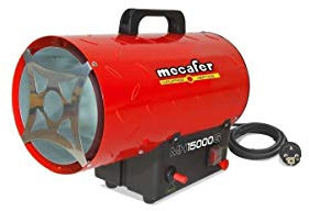Mecafer Cañón de aire caliente gas 15 kW – mh15000 g