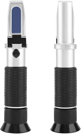 Brix Refraktometer Tragbare Professionelle 0~20% Brix Refraktometer Hohe genauigkeit Handbier Fruchtsaft Zucker Tester Meter