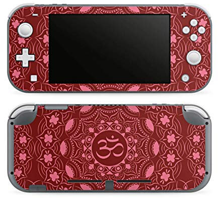 DeinDesign Autocollant Compatible avec Nintendo Switch Lite Sticker Film Autocollant Mandala Rose Motifs