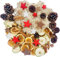 Natur Dekoration Weihnachten Deko Adventskranz getrocknete Orangenscheiben, Apfelscheiben, Zimtstangen, Kokossterne, Tannenzapfen Weihnachtskranz Adventsgesteck Potpourri