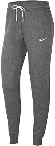 Nike Damen W Nk Flc Park20 Pant Kp Trousers, Charcoal Heathr/White/White, XS EU