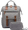 LOVEVOOK Sac a Dos Femme, Impermeable Sacs à dos pour Ordinateur Portable 17 pouces avec Étui pour Câble de Données, Sac Ados Feminin PC Sac a Dos Ordi Elegant pour Voyage Travail