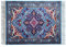 Samsrainbow Teppich Mauspad, Büro Zubehör, Orientalischer Mini Teppich Computer Zubehör, Bürobedarf, Blau