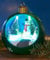 Northpoint LED Weihnachtskugeln Melodiefunktion mit rotierenden Figuren Batteriebetrieben Snowman