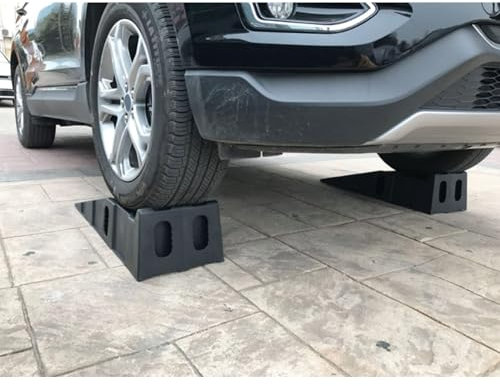 Rampa di carico 7,25 tonnellate/16000lbs fino a 245 mm, ruote extra large, per auto, auto, in plastica, capacità di carico 7250 kg, 1 coppia