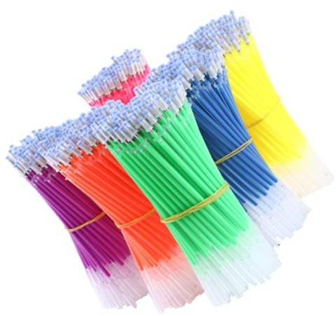 AOKWAWALIY 50 Pcs Glitter Refill Gel Pens for Kids, Fine Tip Writing Pens Ball Fine Point Glitter Smooth Fountain Ink Refills for Crafting, Doodling, Drawing