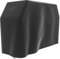 Outsunny - Funda protectora para barbacoa (tela 300D, Oxford, impermeable, antirrayos UV, con hebillas cortavientos, negro, 188 x 71 x 125 cm)