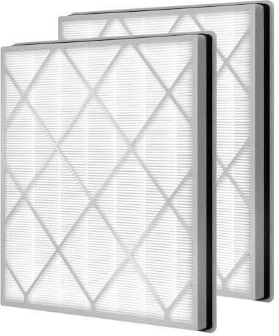 Astrair 2 Pack HE400 Filter Replacement for Shark Air Purifier 4, Compatible with Shark HE400 HE401 HE402 HE405, 3-In-1 Activated Carbon & H13 True HEPA Filter