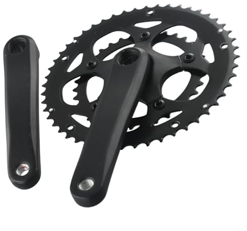 Design a doppia corona, guarnitura quadrata conica da 170 mm per bici da strada, biciclette elettriche (tipo A)