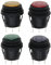 EMSea 4X Kippschalter Wippschalter 3 Positionen EIN/AUS EIN Schwarz Einrastender Runder Wippschalter 3-polig 12 V-250 V 10 A Elektronisches Bauteil Kippschalter für 20 Mm Einbaudurchmesser Auto Boot