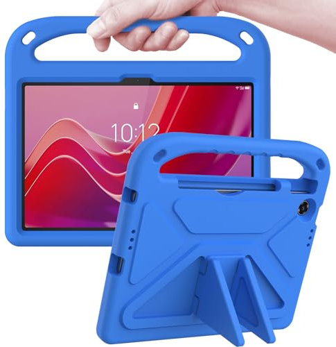 ATOOZ for Lenovo Tab 10.1 2025 Case, Kids Cover With Shockproof Handle Stand for Lenovo Tab 10.1inch (TB311XU / TB311FU) Tablet (Blue)