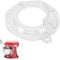 Splash Guard Replacement for Kitchen Aid 4.5-5 QT Stand Mixer, Pour Guard, Clear Splash Guard for KitchenAid, Splash Guard Bowl for KitchenAid Stainless Steel Bowl, Glass and Ceramic Bowl