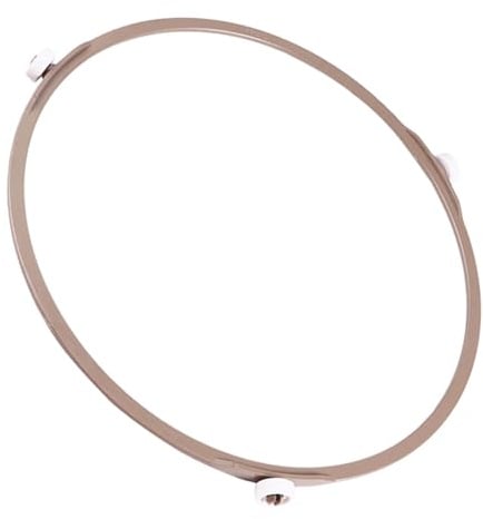 DOITOOL Mikrowellen Glasdrehteller Rollring Drehteller Halterung Ersatzring für Mikrowellengerät Zubehör Hohe Temperaturbeständigkeit Stabiler Mikrowellen Drehteller Träger