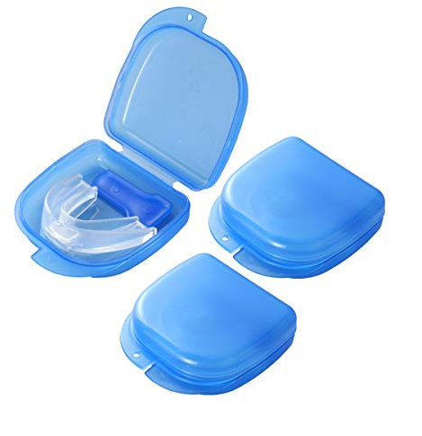 SUPVOX Ferula Dental Anti Ronquidos Dientes Guardia Nocturna Tapón de La Boca del Sueño Protector Dental Para Dientes 3 unids