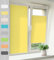 Vkele Plissee ohne Bohren Klemmfix – Faltrollo Jalousie Gel 45x130cm(BxH), Lichtdurchlässig & Blickdicht, Sonnenschutz & Sichtschutz, Easyfix Rollo für Fenster & Tür