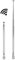 6 Abschnitte Teleskopantenne Silber FM Audio Antenne 40MHz-6G 0,8-Zoll Funkantenne Aluminium Ersatzantenne mit SMA Stecker für SDR Funkkommunikation
