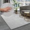 the carpet Premium Moderner Hochflor Langflor Wohnzimmer Teppich, Super Soft, Kunstfell, Flauschig, Felloptik, Grau, 200 x 290 cm