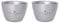 Boundless Voyage Ti3089D Lot de 2 tasses à thé en titane à double paroi pour le camping