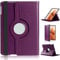 DN Technology Case For Samsung Galaxy Tab S8 Plus / S7 FE / S7+ 12.4 inch Multi Angle 360° Rotating Smart Folio Protective Tablet Cover with S Pen Holder (PURPLE)