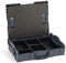 Bosch Sortimo L-Boxx 102 Werkzeugkoffer-Set Anthrazit individuell anpassbar mit Ihrem Logo | bestückt mit L BOXX 102 Einlage Ordnungssystem Kleinteile-Einsatz 5-fach und Deckelpolster
