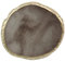 Nail Art Palette Resin Nail Art for Nail Polish Gel Polygel Varnish Colour Mix Manicure Cosmetic Tool - Grey Round