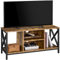 Yaheetech Mueble TV Salón hasta 45 Pulgadas Mesa TV para Televisor Mesa Television de Industrial Madera 106 x 40 x 50,5 CM Marrón