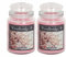Woodbridge Große Duftkerze im Glas mit Deckel | 2er Duftkerzen Set Cherry Blossom | Duftkerze Frisch | Kerzen lange Brenndauer | Raumduft für Zuhause | Kerze 2 Docht